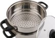 Axentia Kookpan, RVS, Zilver, 6L, Inclusief Deksel