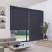 MADECOSTORE Rolgordijn van mesh – serie must – grijs antraciet – 54 x 250 cm (l x h)