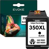 Evoke HP 350 XXL Zwarte inktcartridge compatibel met Deskjet 4260 4280 4360 4480 5280 5780