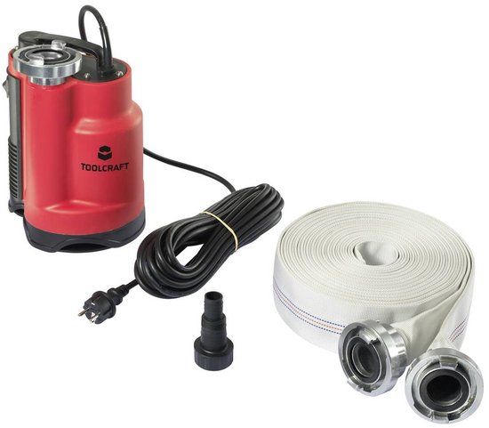 TOOLCRAFT Dompelpomp voor vervuild water 13000 l/h 9 m
