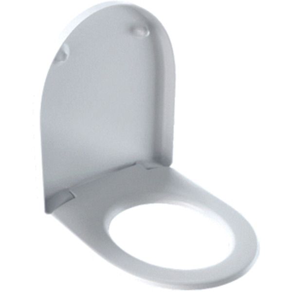 Geberit 300 Basic Closetzitting - Wit - Thermoplast - Ei vorm