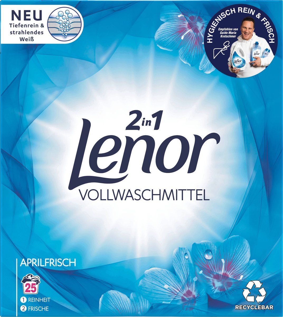 Oral-B Waspoeder Wasmiddel April Fresh 46WL, 1,15 l