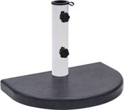 vidaXL Parasolvoet 40x28x4 cm graniet zwart