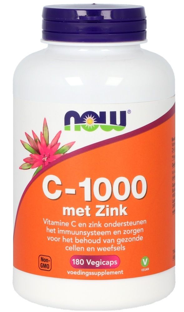 NOW C-1000 with Zinc Vegicaps