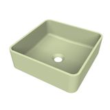 Arcqua Case Opbouw Waskom Vierkant 37x37 Mat Pastel Groen