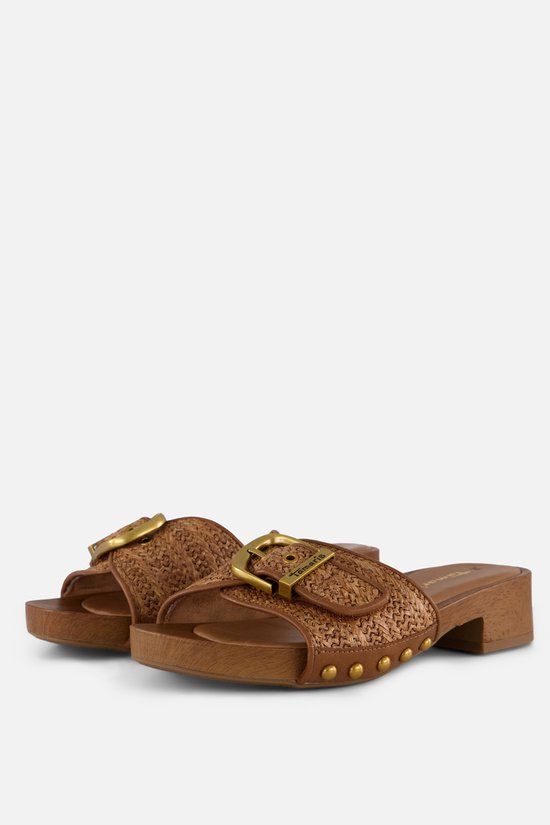 Tamaris Slippers cognac Synthetisch - Maat 40
