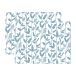 Åry Home Sets de table Mougli Blue 30x40 cm lot de 2 Bleu-blanc