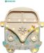 Little Lights Volkswagen Bus Flower Power Nachtlamp Kinderlamp Hout Groen Gebloemd