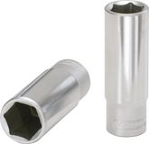 KS Tools 917.1527-E 1/4" Dopsleutel, zeskant lang, 5mm, Hanger