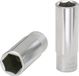 KS Tools 917.1527-E 1/4" Dopsleutel, zeskant lang, 5mm, Hanger