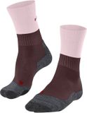 FALKE Dames Wandelsokken TK2 Explore W So wol functioneel materiaal anti-blaar dik 1 paar, Bruin Mahogany 8344, 39-40