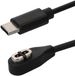 kwmobile USB-C oplaadkabel voor Shokz Aeropex AS800 / OpenRun / OpenRun Pro Mini / OpenComm ASC100SG - Zwart
