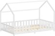 ML-Design Kinderbed Huisbed 120x200 cm Grenenhout Wit