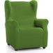 ECOMMERC3 Oorfauteuilbekleding, gewatteerd en super verstelbaar, elastisch, groen, 100% gemaakt in Spanje