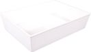 Ornamin Schaal - réutilisable - incassable - sAN - rectangulaire - 1900ml - 260x190x60mm - blanc - 10 pièces