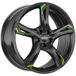 RONAL R62 GREEN jetblack 8.5Jx20 5x114.3 ET40