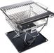 Eifel Outdoor Equipment Sollig XS Mobiele vuurschaal BBQ RVS 18.50 cm