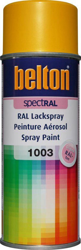 Belton Spuitbus RAL 1003 Signaalgeel 400ml
