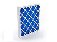 GVS G4P.24.24.2.SUA001.005 G4 Geplooid Filter Paneel 5-Stuk Set, Blauw/Wit
