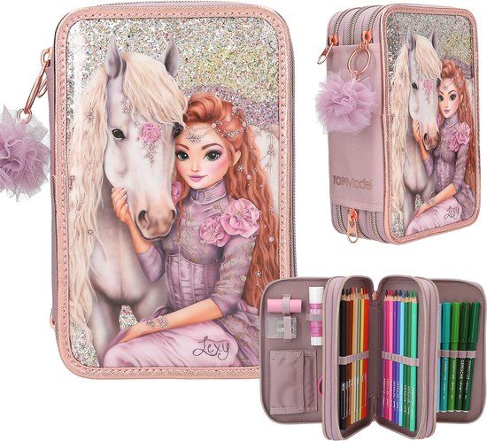 Depesche TOPModel 3-vaks etui - VIVA VIOLET