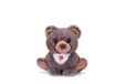 Trudi Teddybeer, cadeau voor verjaardag, Kerstmis en Valentijnsdag, 16 x 15 x 15 cm, maat XS, Bussini, model 18192