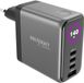 Voltcraft UC-140W01 USB-oplader 140 W 1x USB-A, 3x USB-C Zwart