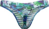 Olaf Benz String RED2559 Blauw Bloemenpatroon Heren XXL