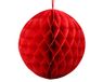 Atosa-50717 Atosa Pompons, 30 cm, rood, eenheidsmaat
