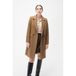 Caroll wollen manteljas camel