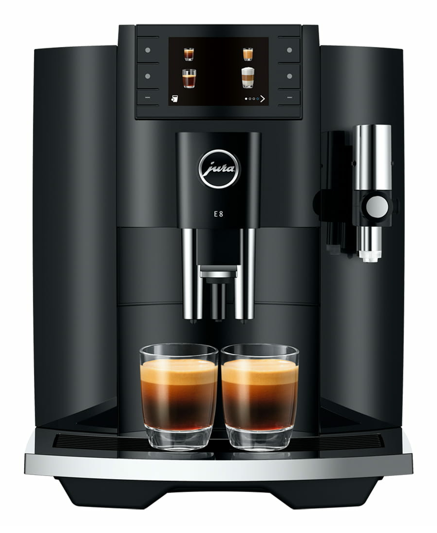 JURA E8 Volautomatische Espressomachine - Piano Black - EC