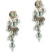 OTAZU Boucles d'oreilles pendantes Ultimate Pearl Grises Taille : OS | Boucles d'oreilles Outlet | Femme | Blanche