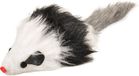 Flamingo Kattenspeelgoed Langharige Muis - 11,5 cm - Zwart