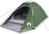 vidaXL Koepeltent 4-persoons waterdicht groen