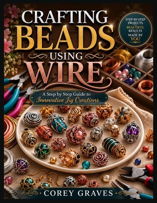 CRAFTING Libri GmbH CRAFTING BEADS USING WIRE: A Step‑by‑Step Guide to Innovative Jig Creations