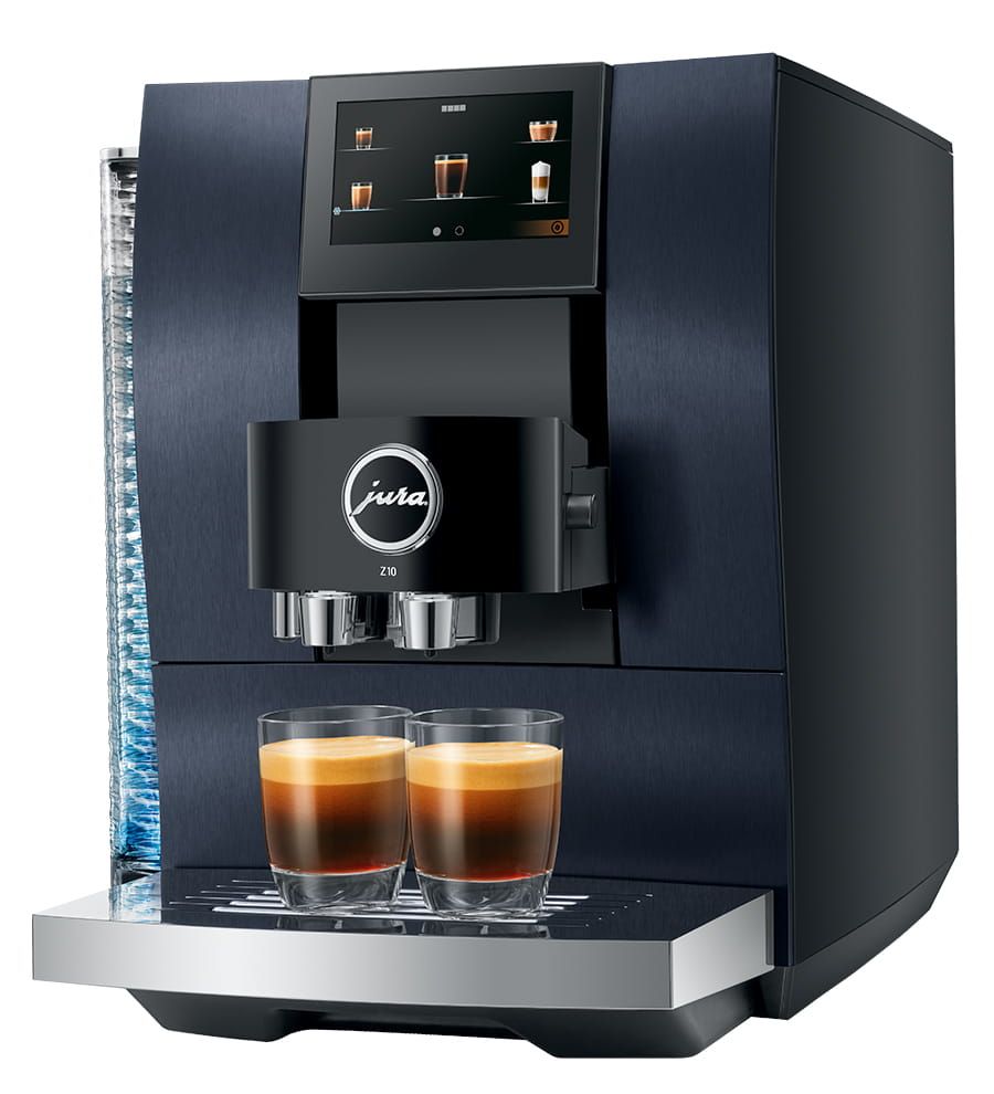 JURA Z10 Aluminium Midnight Blue (EA) - Automatic Espresso Machine - 20 Cups Capacity
