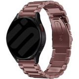 Strap-it Garmin Bracelet acier Forerunner 55 (bronze-marron)