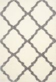 Safavieh Vloerkleed Norah 122x183 cm Geruit Polypropyleen Ivoorkleurig