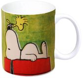Logoshirt® Peanuts Snoopy und Woodstock Unisex Kop - meerkleurig - Standard