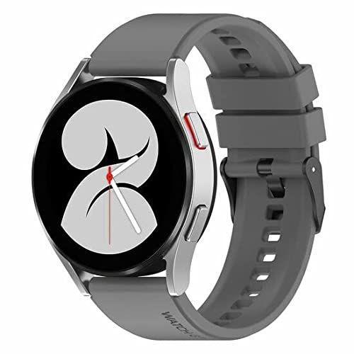 Qubix - Siliconen bandje voor Garmin Vivoactive 3 - Grijs - 20mm