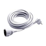 Zarivy Modieuze hanger met modern design in witte en grijze groeven. Afmetingen: 30 x 30 cm.