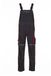 Planam 2830098 Basalt Tuinbroek Maat 98 Antraciet/Rood