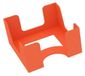 Feldherr porte-cartes pour cartes à jouer de 70 x 70 mm, 1 compartiment, orange, adapté pour un maximum de 120 cartes