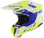 Airoh Twist 3 Dynasty Motocrosshelm Wit/blauw/geel XXL