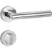 Hermat SPACE Poignée de porte Acier inoxydable Mat WC - Salle de bain