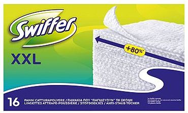Swiffer XXL Droge Doekjes - 16 stuks - Wit