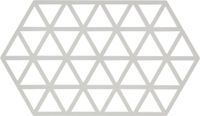 Merkloos Zone Triangles potonderzetter warm grey