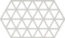 Merkloos Zone Triangles potonderzetter warm grey