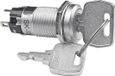 NKK Switches SK12AAW01 Interrupteur à clé 250 V/AC 1 A 1x on/on 1 x 90 ° 1 pièce(s)