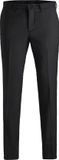 JACK&JONES JPRSOLARIS TROUSER NOOS Heren Slacks Polyester/Wol/Viscose Slim Fit Zwart