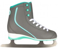 Nijdam Kunstschaats Softboot Sport Dames Grijs Mintgroen Schoenmaat 42